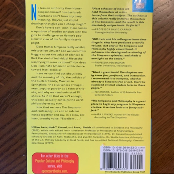 The Simpsons and Philosophy: The D'oh! of Homer - Picture 3 of 3